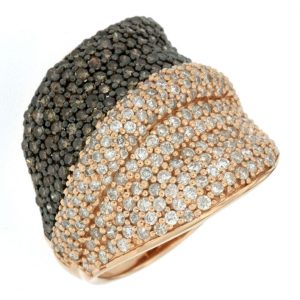 DIAMOND & MOCHA DIAMOND RING