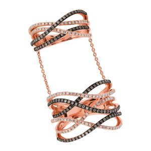 DIAMOND & MOCHA DIAMOND RING