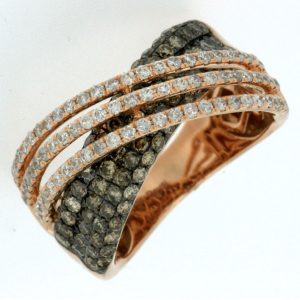 DIAMOND & MOCHA DIAMOND RING