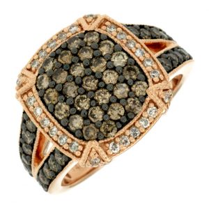 DIAMOND & MOCHA DIAMOND RING