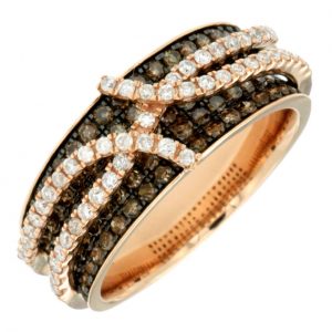 DIAMOND & MOCHA DIAMOND RING
