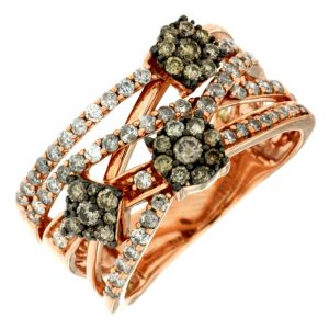 DIAMOND & MOCHA DIAMOND RING