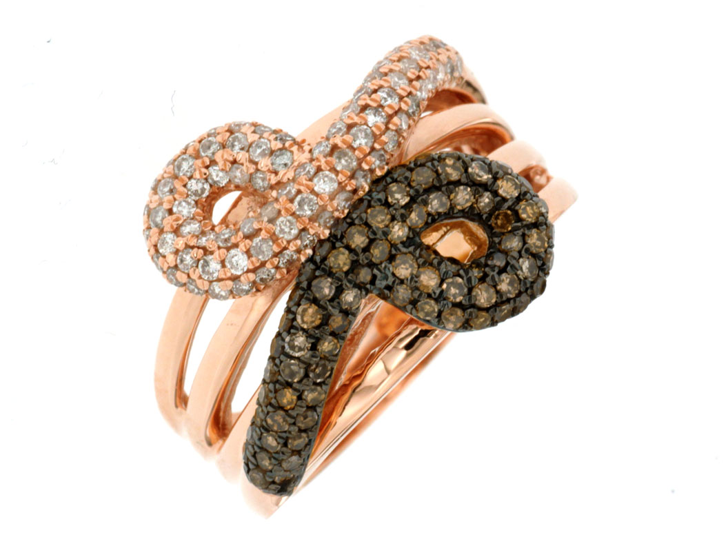 DIAMOND & MOCHA DIAMOND RING