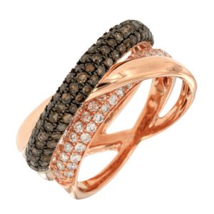 DIAMOND & MOCHA DIAMOND RING