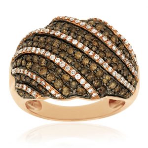 DIAMOND & MOCHA DIAMOND RING