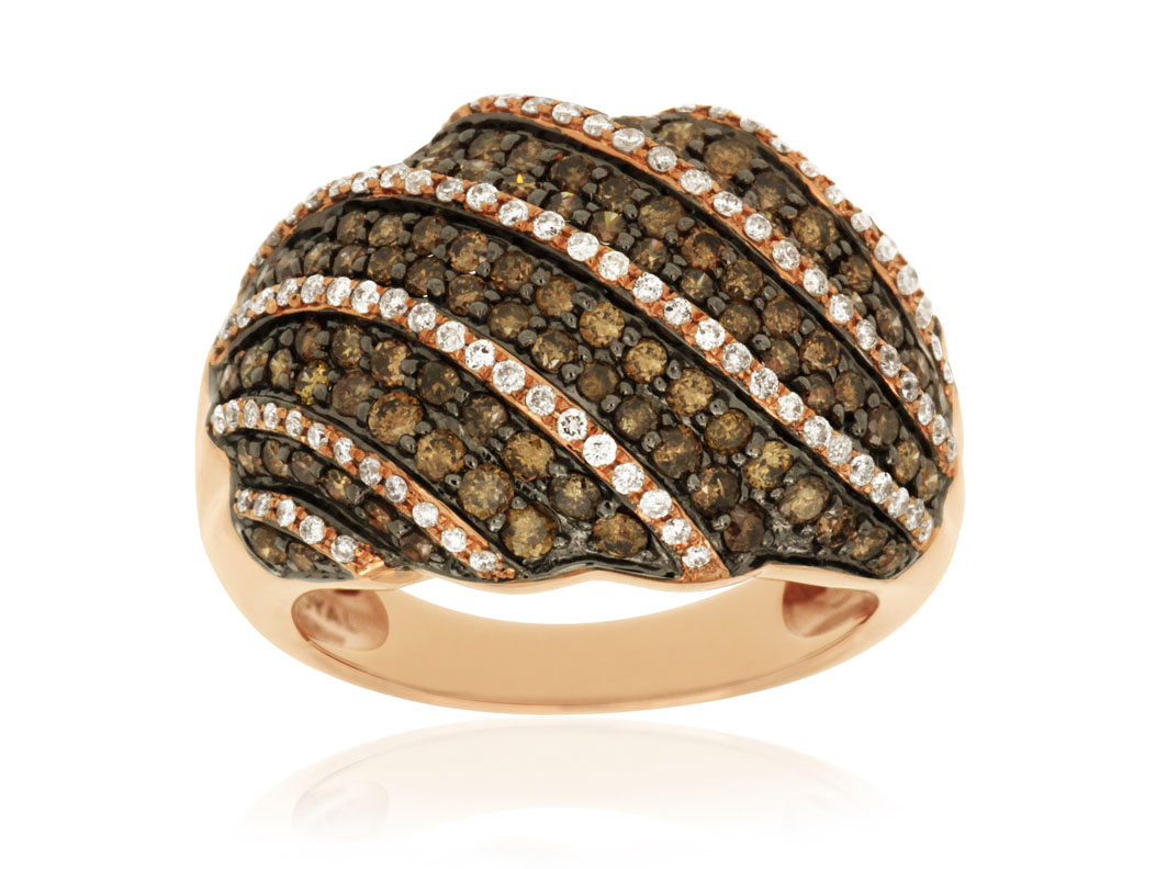 DIAMOND & MOCHA DIAMOND RING