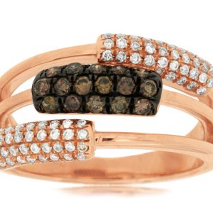 DIAMOND & MOCHA DIAMOND RING