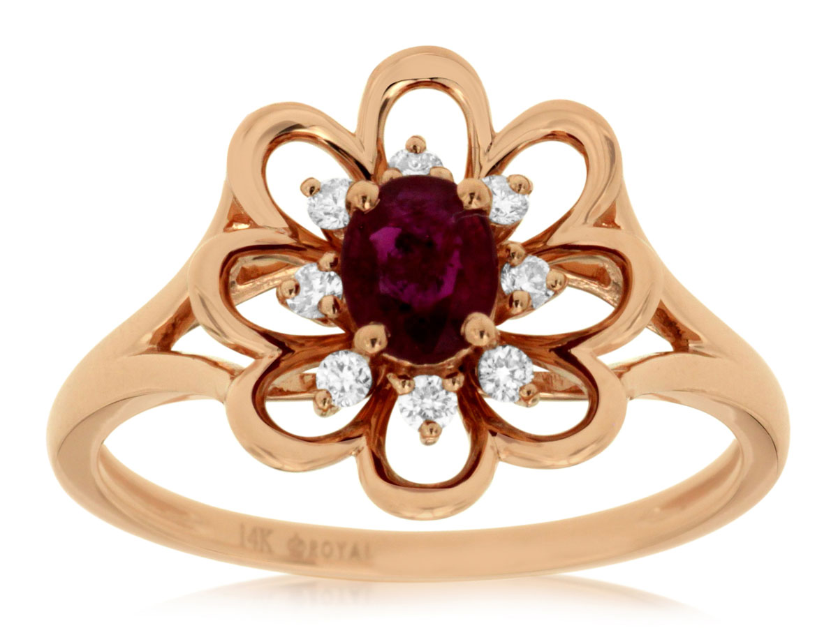 RUBY & DIAMOND RING