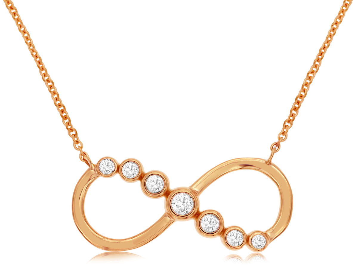 DIAMOND INFINITY NECKLACE