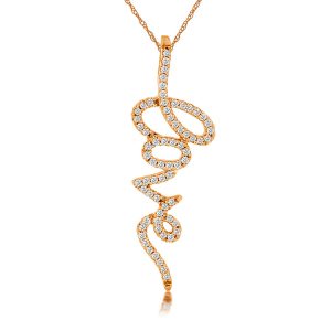 DIAMOND LOVE PENDANT