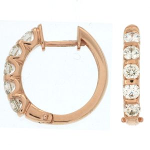 DIAMOND HOOPS 18MM