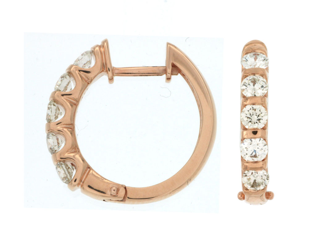 DIAMOND HOOPS 18MM