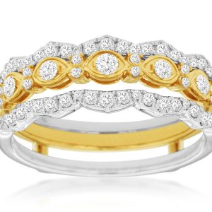 Wedding & Insert Diamond ring