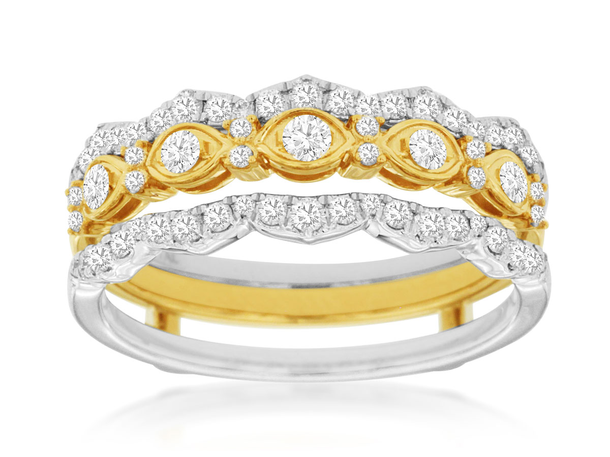 Wedding & Insert Diamond ring