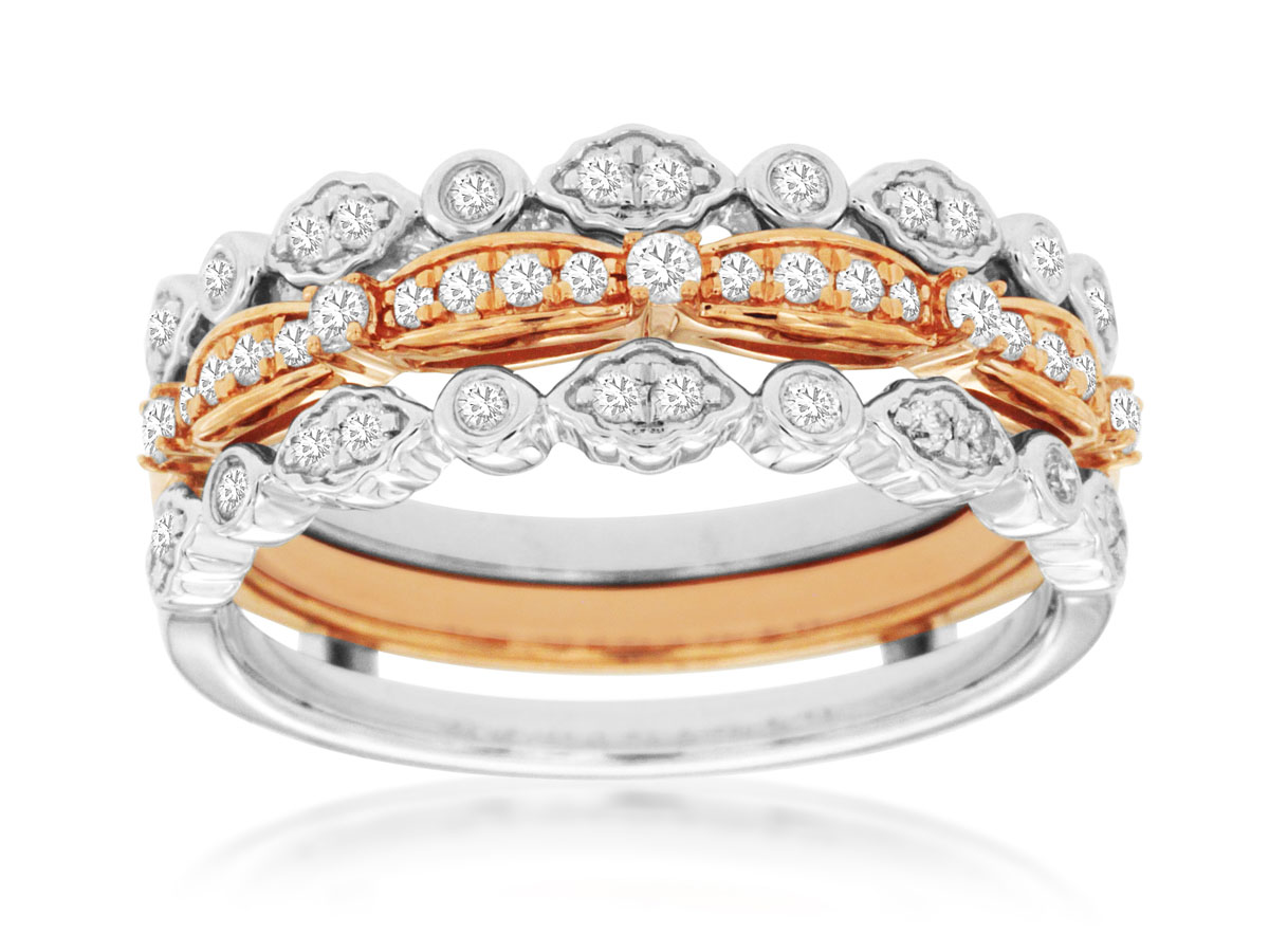 Wedding & Insert Diamond ring