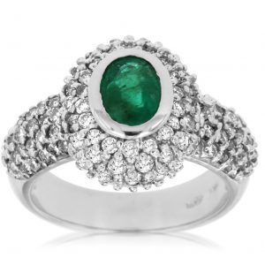 EMERALD & DIAMOND RING