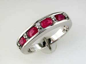 RUBY & DIAMOND BAND