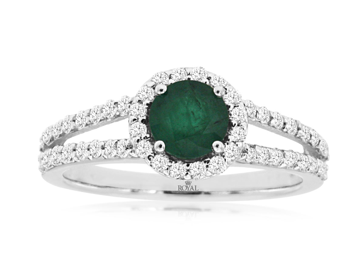 EMERALD & DIAMOND RING