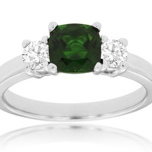 RUSSALITE & DIAMOND RING