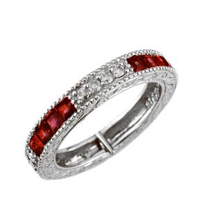 RUBY & DIAMOND BAND