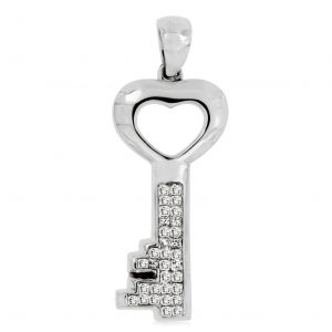 DIAMOND KEY PENDANT