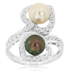 PEARL & DIAMOND RING