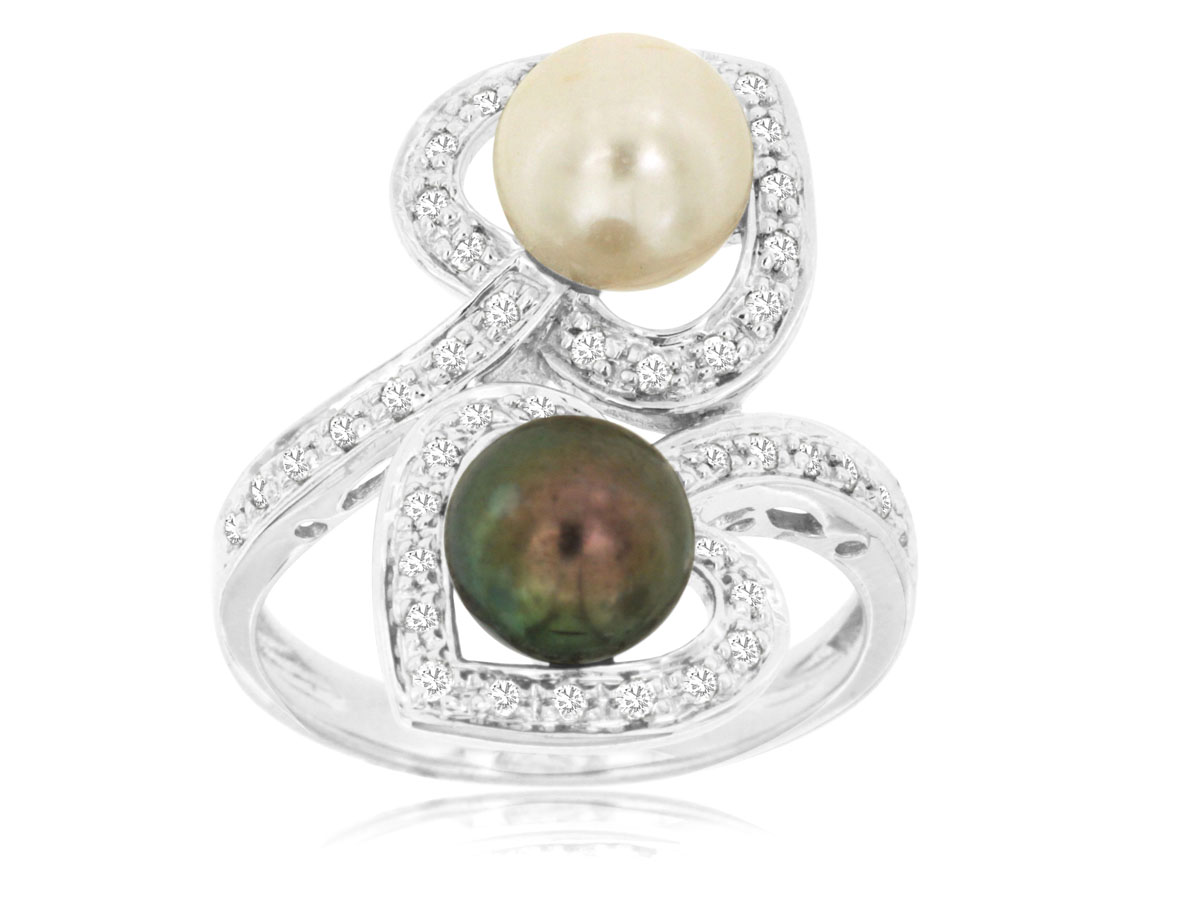 PEARL & DIAMOND RING