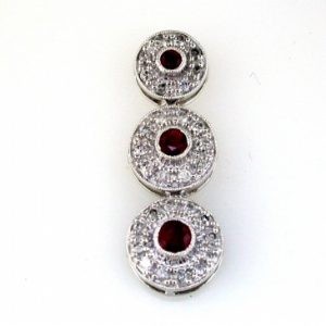 RUBY & DIAMOND PENDANT