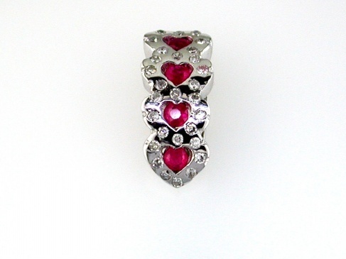 RUBY & DIAMOND PENDANT