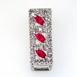 RUBY & DIAMOND PENDANT