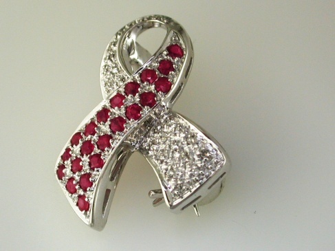 RUBY & DIAMOND PENDANT