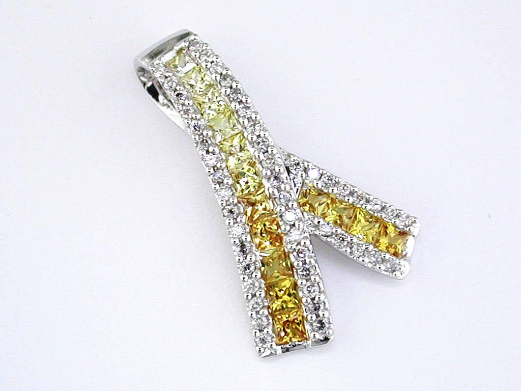 DIAMOND YELLOW 'SP' PENDANT