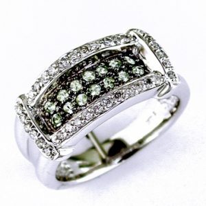 PERIDOT & DIAMOND RING