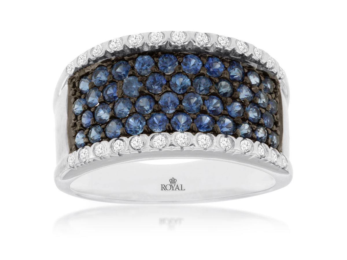 SAPPHIRE & DIAMOND RING