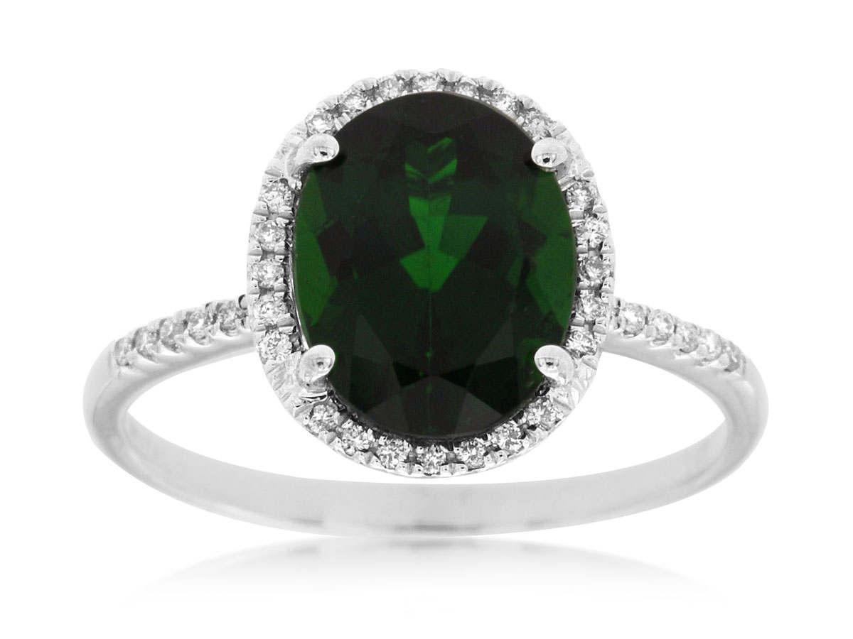 RUSSALITE & DIAMOND RING