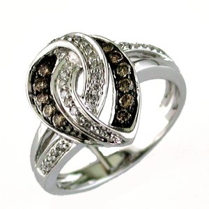DIAMOND & MOCHA DIAMOND RING