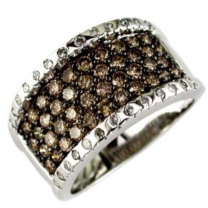 DIAMOND & MOCHA DIAMOND RING