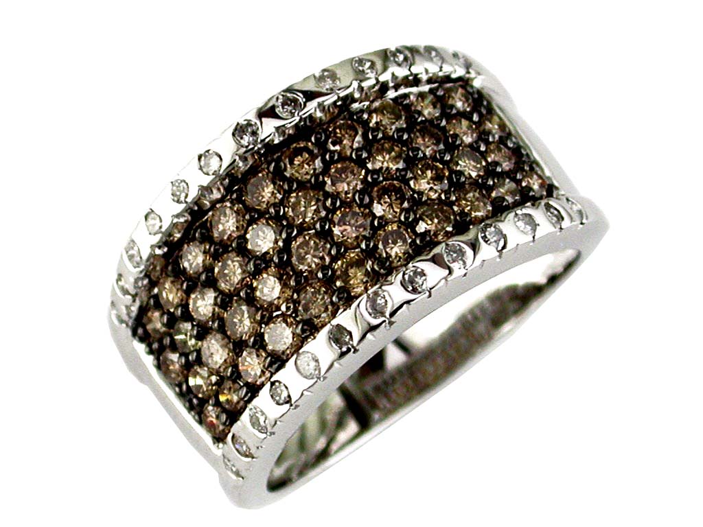 DIAMOND & MOCHA DIAMOND RING