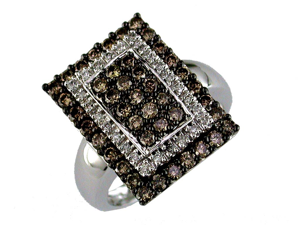 DIAMOND & MOCHA DIAMOND RING