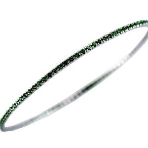 GREEN GARNET BANGLE