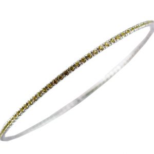 YELLOW SAPPHIRE BANGLE