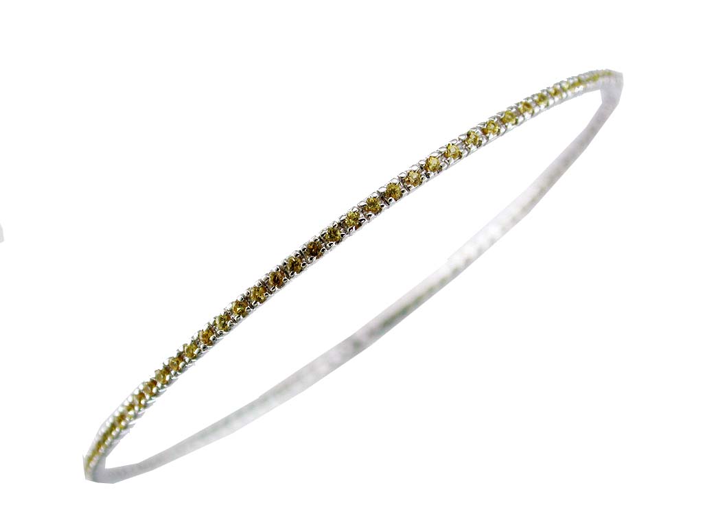 YELLOW SAPPHIRE BANGLE