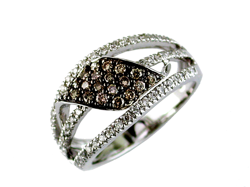 DIAMOND & MOCHA DIAMOND RING