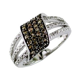 DIAMOND & MOCHA DIAMOND RING