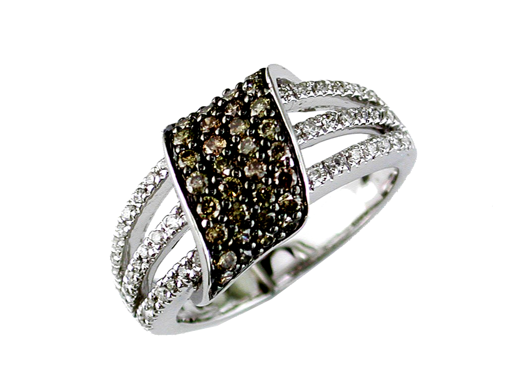 DIAMOND & MOCHA DIAMOND RING