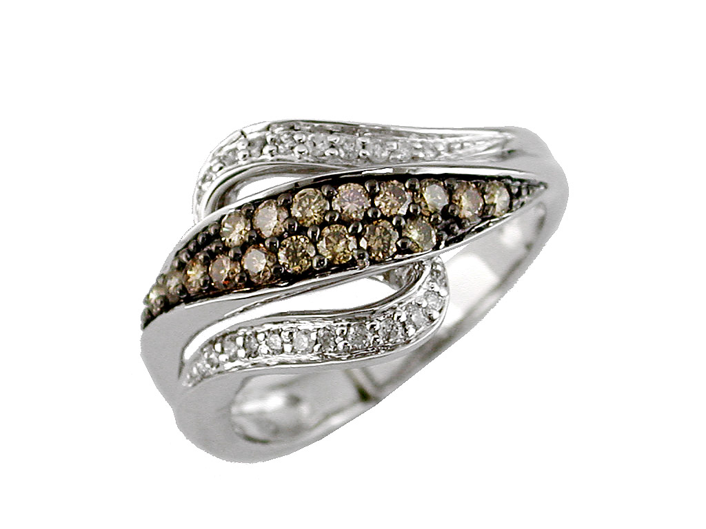 DIAMOND & MOCHA DIAMOND RING