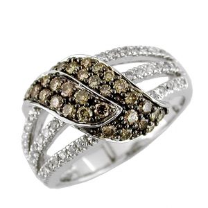 DIAMOND & MOCHA DIAMOND RING