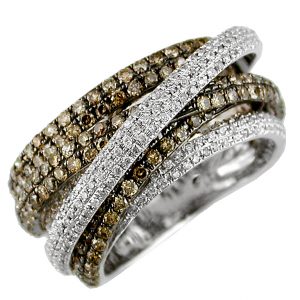 DIAMOND & MOCHA DIAMOND RING