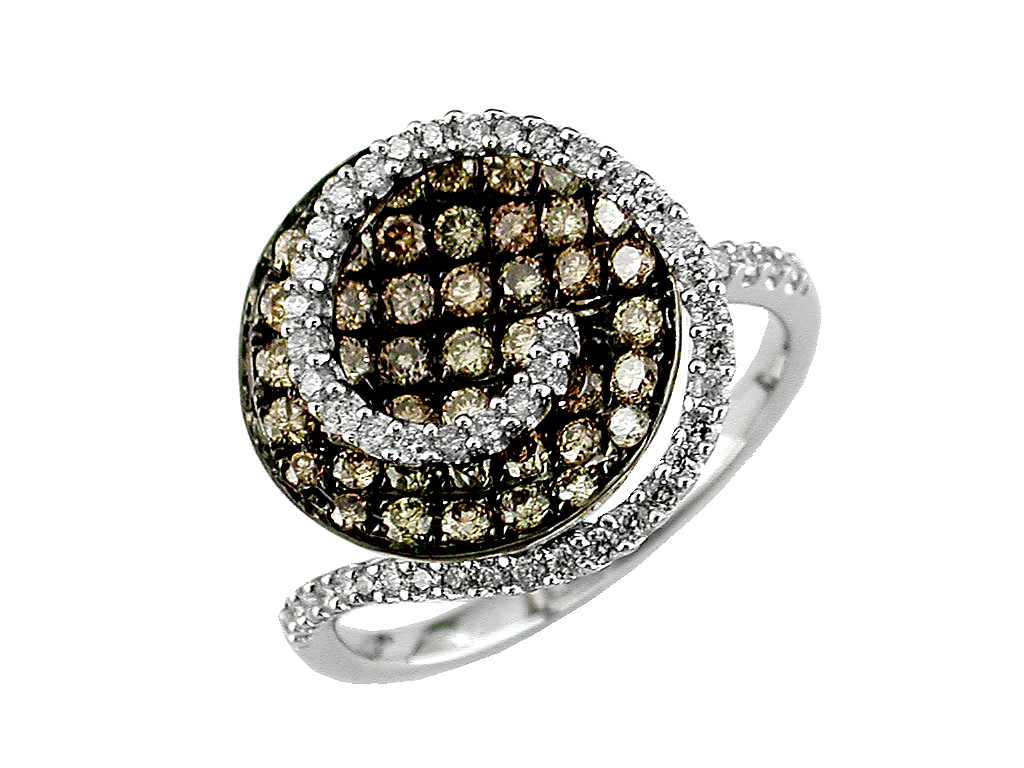 DIAMOND & MOCHA DIAMOND RING