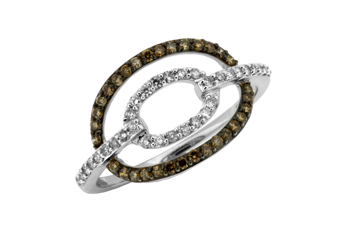 DIAMOND & MOCHA DIAMOND RING